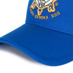 Casquette SGR-Bleu Royal | Chapeau Sigma Gamma Rho en laine mélangée | Logo de l'équipe brodé devant et derrière | Couvre-chef de sororité classique - Product Image 5