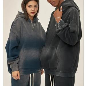 Nuevo traje de sudor de lavado ácido 100% algodón de peso pesado chándales de invierno Top demandado Jogger traje de sudor precio al por mayor chándales - Product Image 3