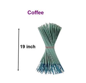 แท่งธูปกาแฟธรรมชาติ19นิ้วขายดี (สีเขียว) - Product Image 1