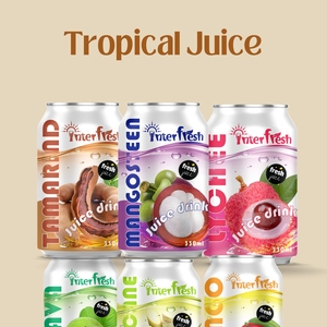 Jus de fruits INTERFRESH aromatisé faible en glucides, saveur tropicale orange pastèque, ingrédient principal, OEM, marque privée, Vietnam, bouteille emballée - Product Image 6