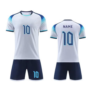 Vêtements de football à manches courtes faits à la main Maillot de football de style le plus récent pour adultes Chemises et hauts à coupe automatisée - Product Image 6