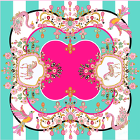 Tapis de Mahjong américain LuxJong Bama Mah, nouveau design, antidérapant, pour 4 joueurs, jeu de casino