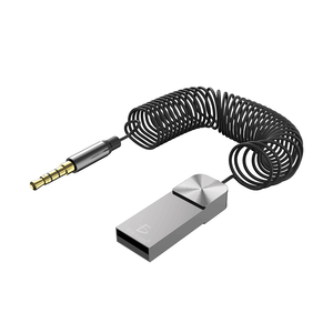 Adattatore Bluetooth 5.4 2-in-1 in Materiale PC con Porta AUX e Trasmettitore FM, Funzioni Stereo Amplificatore DSP e Vivavoce per Telefono - Product Image 3