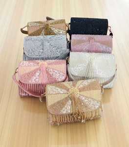 Sac à rabat pour femme, de créateur, orné de perles, effet pierre brillante, fait main, pochette de soirée, Inde, vente en gros, exportation premium - Product Image 2