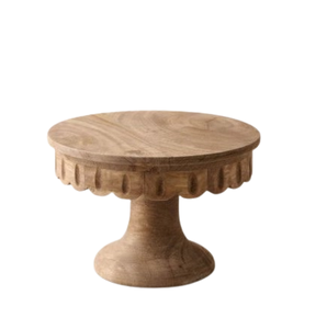 Soporte Decorativo para Tartas de Madera de Acacia, para Postres, Cumpleaños y Bodas, Centro de Mesa para Cocina y Hogar - Product Image 6