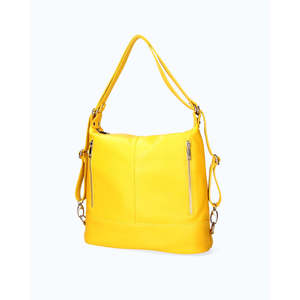 Bolso de Mano y Mochila de Cuero Genuino - Hecho en Italia - Art. 24018 - Product Image 2