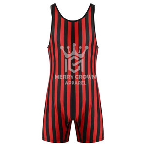 Hot Selling <b>Men's</b> Wrestling <b>Singlets</b> 100% Polyester Fabric Wrestling <b>Singlets</b> Comfortable Fully Sublimation Wrestling <b>Singlets</b> - Product Image 2