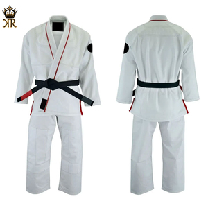 Kimono de Jiu Jitsu Brasileño Negro Personalizado al por Mayor, 450GSM, Premium, Unisex para Adultos, BJJ - Product Image 1