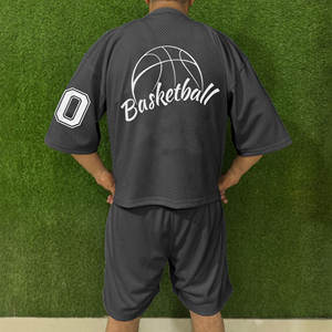 Ensembles d'entraînement de basketball professionnel unisexe Maillot en polyester confortable et respirant pour les basketteurs d'été - Product Image 2