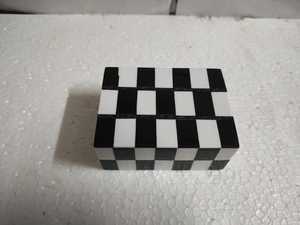 กล่องเรซินฝังกระดูกสีดำและสีขาวทำด้วยมือกล่องเครื่องประดับตกแต่งงานฝีมือไม้สำหรับป้ายติดผนังและกล่องไม้ - Product Image 2