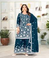 Sonia pakistanaise femmes robes prêtes à l'emploi dames costumes Vintage fête porter femmes kurti avec dupatta ensemble
