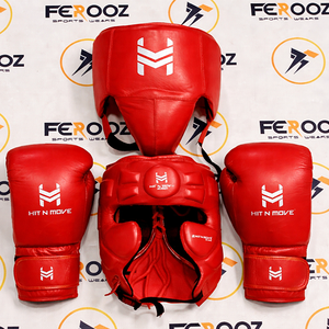 Guantes de Sparring Hit N Move Silver MMA con Cordones, Diseño Ergonómico, Protección de Cabeza Absorbente de Impactos, Protector Inguinal, Cierre de Gancho y Bucle - Product Image 6