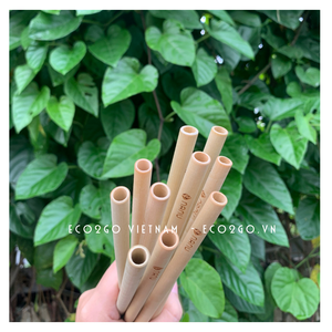2025 Top Seller Biodegradable Natural Bamboo <b>Straws</b> Organic <b>Reusable</b> Drinking Set for Bubble Tea Drinkware Accessories Bulk - Product Image 5