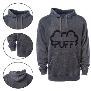 Sudadera con Capucha Estampada de Felpa Gruesa Orgánica 100% Algodón Ecológica de 500 Gramos para Hombre de Invierno - Product Image 5