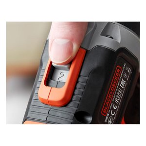 Taladro Percutor Inalámbrico Black & Decker de 18V (Batería No Incluida; 2Ah) POWERCONNECT BCD003NXJ, Taladros Percutores de Alto Rendimiento - Product Image 4