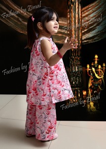 Baby kurti trouser2025 Selling Product OEM Design Custom Made Kids Night Factory Price Custom Made Men Night Suit For Sale - Product Image 6