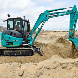 Mini-excavatrice de 5 tonnes, moteur robuste, levage hydraulique puissant et productivité élevée sur le terrain - Product Image 2