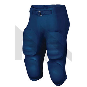 Conjunto de uniforme de fútbol americano personalizado, pantalones cortos transpirables, camiseta sublimada OEM de talla grande, estilo diferente para fútbol con bandera - Product Image 3