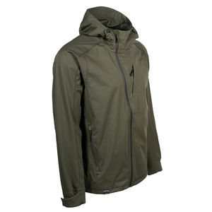 Veste de chasse imperméable coupe-vent en softshell pour homme de haute qualité, col montant avec fermeture éclair, vêtements de chasse - Product Image 3