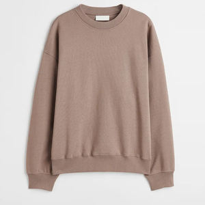 Sudadera con capucha de felpa francesa de gran tamaño informal personalizada Sudadera de cuello redondo de algodón 100% de alta calidad para hombres sudaderas con capucha - Product Image 4