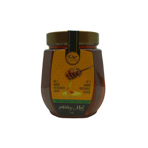 Miel de Acacia orgánica cruda sin filtrar, cosecha 2015, naturalmente dulce con matices florales - Product Image 2