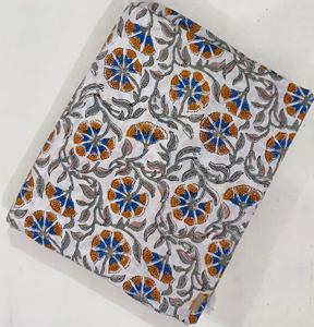 Breathable 100%Cotton Hand Block Printed Fabric Handcrafted Jaipur Heritage Traditional Eco Friendly Block Print Cotton Fabric - Product Image 5
