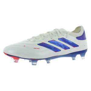 Scarpe Unisex Adidas Copa Pure 2 Elite Knit per Terreni Duri, Colore: Bianco/Blu Lucido/Rosso Solare, 100% Autentiche - Product Image 2