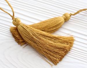 Nuevo Diseño de Borlas Tejidas con Hilo Metálico para Decoración - Hechas a Medida Con/Sin Cordón - Accesorio de Borlas Ceremoniales - Product Image 2