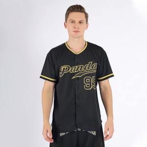 Uniforme de baseball Industrie Sportswear Personnalisé Blanc Rouge-Noir Maillot de baseball - Product Image 5