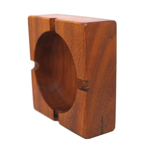 ชุดที่เขี่ยบุหรี่ไม้รูปทรงกลมทรงสี่เหลี่ยมอุปกรณ์สำหรับผู้สูบบุหรี่ - Product Image 2