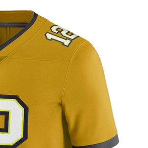 Camiseta de Fútbol Americano Sublimada Personalizada y Elegante para Hombre y Mujer, Ropa de Equipo, Camiseta de Fútbol Americano para Deportes - Product Image 3