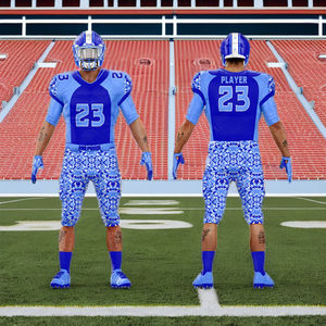 Conjunto de uniforme unisex de fútbol americano de alta calidad, Jersey totalmente personalizado, uniformes de fútbol americano calientes - Product Image 1