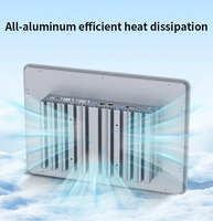 Panel PC Industrial sin Ventilador de 15 Pulgadas con Tel Celeron J1900 Core I5, Pantalla Táctil LCD Integrada, Computadora Todo en Uno, IP65, OEM, ODM, Nuevo