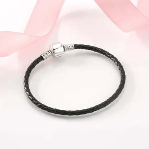 Argent Tress Femme Bracelet Charm Bracelets <b>Wrap</b> Bangles with Heart Shape Gift for Women - Product Image 6