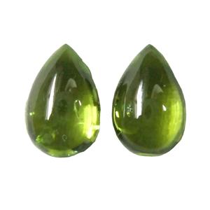Hermosa forma mixta verde peridoto cabujón piedra preciosa suelta tamaño libre joyería personalizada preciosa piedra preciosa suelta peridoto Natural OEM - Product Image 1