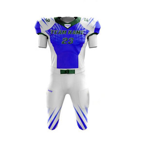 Uniforme de Fútbol Americano de Alta Calidad, Ropa de Equipo, Material Duradero, Manga Corta, Transpirable, Impresión por Transferencia de Calor, Nombre del Equipo Personalizado - Product Image 2