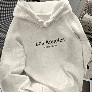 เสื้อสเวตเตอร์ขนแกะแบบสวมหัวมีฮู้ดสำหรับผู้ชายเสื้อกันหนาวแบบสวมหัวสไตล์เรียบ/เปล่า - Product Image 1