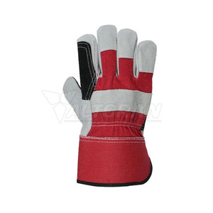 Gants de sport légers pour hommes de haute qualité en cuir véritable couleur unie vêtements de sécurité conception respirante pour le travail - Product Image 2