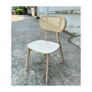 Cantidad Premium para muebles de patio Silla de comedor de cuerda tejida de ratán para exteriores Silla de exterior de ratán para jardín de madera - Product Image 4