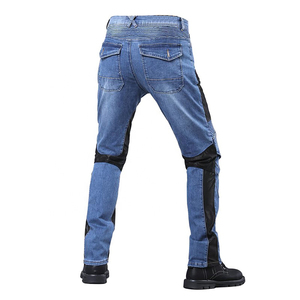 Pantalones vaqueros protectores de motocicleta Ropa de carreras de autos de motocicleta Pantalones vaqueros de motocicleta para hombres con protecciones Servicio OEM - Product Image 3