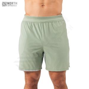 Pantalones Cortos Deportivos Casuales de Poliéster de Secado Rápido para Hombre, Cintura Elástica, para Gimnasio, Tallas Grandes - Product Image 5