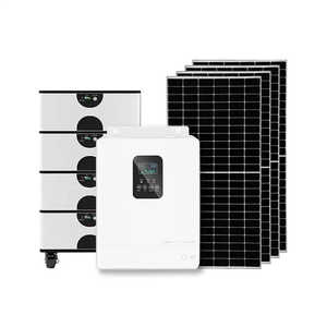 Sistema Solar Fuera de la Red de 20kW con Panel Solar Blanco de 400 AH para Almacenamiento de Energía en el Hogar - Product Image 1