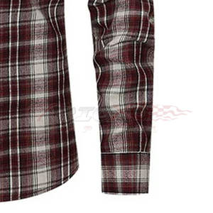 Camisas de moto para hombre, tela de franela, armadura CE, camisa protectora para motociclistas de motocicleta para hombre con armaduras extraíbles - Product Image 2