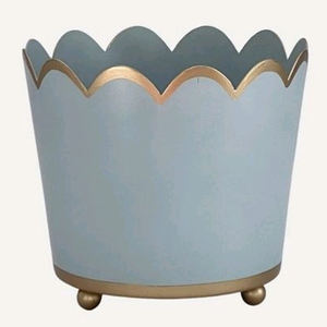 Classic Design <b>Christmas</b> Santa <b>Gift</b> Bucket Xmas Tinplate Tin <b>Box</b> Round Metal Bucket Planter Pot - Product Image 3