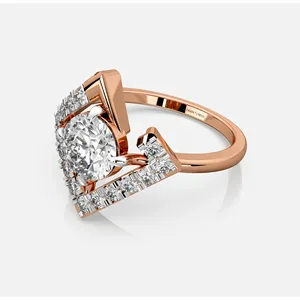 แหวนเพชรเมทริกซ์ - แหวนเพชรทันสมัยสำหรับผู้หญิง - Product Image 2
