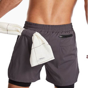 <b>Mens</b> Running <b>Shorts</b> With Pockets Women High <b>Waisted</b> Athletic Workout Gym With Liner 2 in 1 Flowy <b>Shorts</b> - Product Image 4