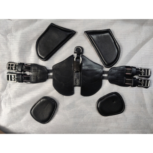 Sangle de saut anatomique en cuir sur une selle de cheval en cuir souple de haute qualité grossiste - Product Image 4
