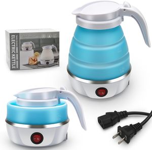 Bouilloire Électrique Pliable Portable pour Maison et Bureau 220V, Chauffe-Eau de Voyage en Silicone, Pot à Eau Bouillante Rétractable - Product Image 4