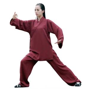 Kimono de Jiu Jitsu Tradicional Estilo Wudang, Túnica de Algodón para Tai Chi, Ropa de Práctica Taoísta, Artes Marciales, Meditación Zen para Niños - Product Image 5