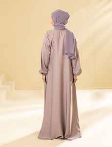 ผู้ผลิตอาบายะห์คุณภาพสูง ปี 2026 เสื้อผ้าอิสลาม อาบายะห์มุสลิม พร้อมงานปักลูกปัดและเลื่อม สำหรับงานกลางคืน - Product Image 5